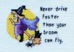 (image for) Never Drive Faster Than Your Broom Can Fly